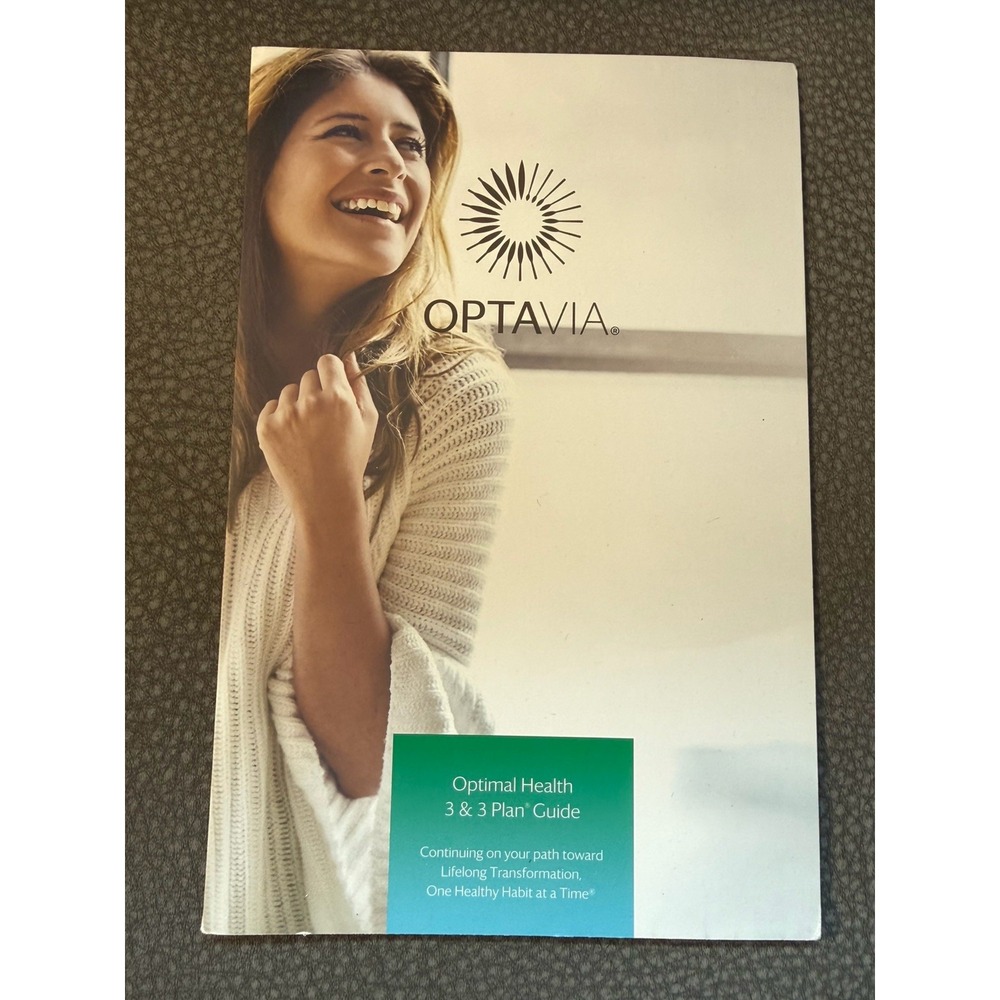 Optavia 3&3 Program Guide Book Step By Step‎ Support To Healthy Eating